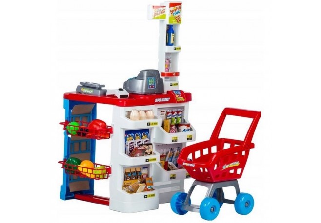 Set de joaca stand supermarket ECOTOYS HC206441