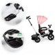 Tricicleta cu sezut reversibil Ecotoys JM-311 - Roz