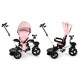 Tricicleta cu sezut reversibil Ecotoys JM-311 - Roz