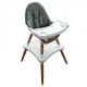 Scaun de masa 2 in 1 Ecotoys B0017-6G - Gri