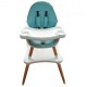 Scaun de masa 2 in 1 Ecotoys B0017-6B - Albastru