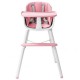 Scaun de masa ECOTOYS HC-323 - Roz