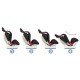 Scaun auto Kidwell Lynx 0-25 Kg Black-Red