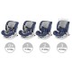 Scaun auto Kidwell Isofix Spot 0-36 Kg Blue