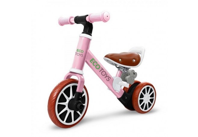 Bicicleta fara pedale Ecotoys LC-V1307 - Roz