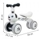 Bicicleta fara pedale Ecotoys Catel LC-V1308 - Alb