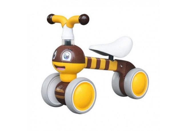 Bicicleta fara pedale Ecotoys Albinuta LC-V1308 - Galben