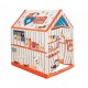 Cort tip Clinica Veterinara cu motive grafice