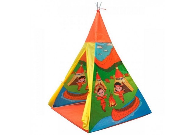 Cort indian teepee de joaca pentru copii tip wigwam
