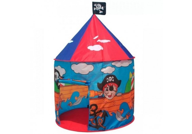 Cort de joaca pentru copii model pirati cu ilustratii grafice