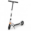 Trotineta din aluminiu ECOTOYS CS008 pliabila alba