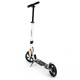 Trotineta din aluminiu ECOTOYS CS008 pliabila alba