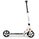 Trotineta din aluminiu ECOTOYS CS008 pliabila alba