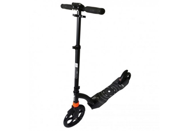 Trotineta pliabila cu amortizor ECOTOYS CS007 neagra