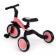 Tricicleta echilibru cu pedale ECOTOYS TR001 4 in 1 roz