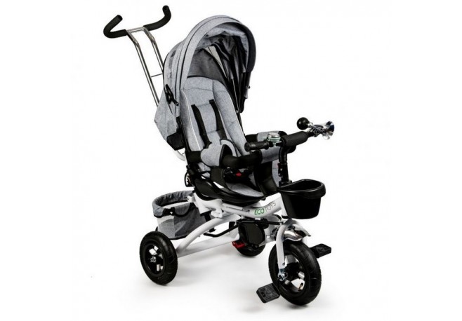 Tricicleta cu sezut rotativ Ecotoys JM-068-17 - Gri