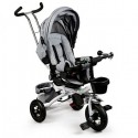 Tricicleta cu sezut rotativ Ecotoys JM-068-17 - Gri