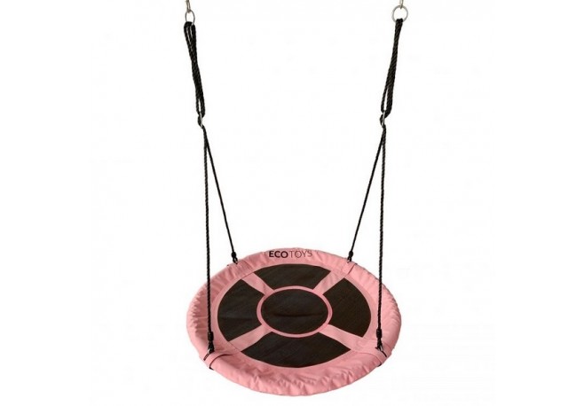 Leagan pentru copii ECOTOYS SW100 cuib de barza roz