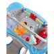 Premergator Sun Baby Pisicuta 021 cu functie de balansoar - Blue Grey