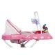 Premergator Sun Baby Pisicuta 021 cu functie de balansoar - Pink Grey
