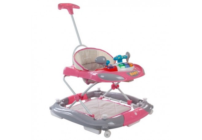 Premergator Sun Baby cu maner 014 - Pink Grey
