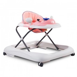 Premergator Sun Baby cu sunete si lumini 019 - Pink Grey