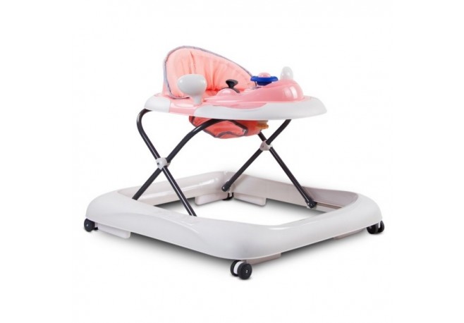 Premergator Sun Baby cu sunete si lumini 019 - Pink Grey