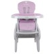 Scaun de masa Sun Baby 2 in 1 011 Catel - Pink