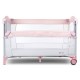 Patut pliabil Sun Baby 005 cu laterala culisanta Pink