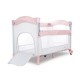 Patut pliabil Sun Baby 005 cu laterala culisanta Pink