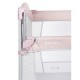 Patut pliabil Sun Baby 005 cu laterala culisanta Pink