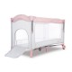 Patut pliabil Sun Baby 005 cu laterala culisanta Pink