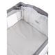 Patut pliabil Sun Baby 005 cu laterala culisanta Grey