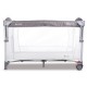 Patut pliabil Sun Baby 005 cu laterala culisanta Grey