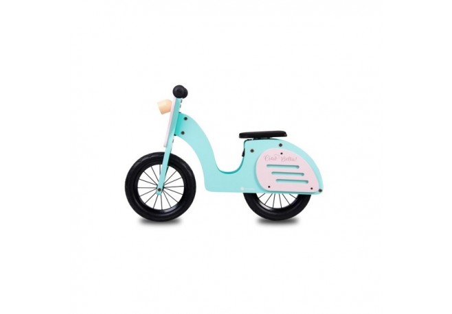 Bicicleta fara pedale din lemn Sun Baby 006 Ciao Bella