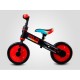 Bicicleta cu sau fara pedale si roti ajutatoare Sun Baby Molto 014 Red