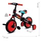 Bicicleta cu sau fara pedale si roti ajutatoare Sun Baby Molto 014 Red
