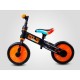Bicicleta cu sau fara pedale si roti ajutatoare Sun Baby Molto 014 Orange
