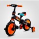 Bicicleta cu sau fara pedale si roti ajutatoare Sun Baby Molto 014 Orange