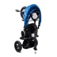 Tricicleta pliabila cu roti gonflabile Sun Baby 014 Qplay Rito - Blue UFO