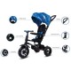 Tricicleta pliabila cu roti gonflabile Sun Baby 014 Qplay Rito - Blue UFO