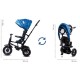 Tricicleta pliabila cu roti gonflabile Sun Baby 014 Qplay Rito - Blue UFO
