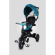 Tricicleta pliabila cu roti gonflabile Sun Baby 014 Qplay Rito - Turquoise