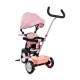 Tricicleta cu sezut reversibil Sun Baby 017 Fresh 360 - Pink