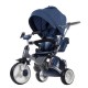 Tricicleta cu sezut reversibil Sun Baby 007 Little Tiger - Melange Blue