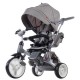 Tricicleta cu sezut reversibil Sun Baby 007 Little Tiger - Melange Grey