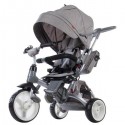 Tricicleta cu sezut reversibil Sun Baby 007 Little Tiger - Melange Grey