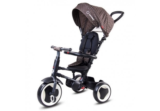Tricicleta pliabila Sun Baby 013 Qplay Rito - Brown