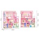 Casuta de papusi din lemn cu mobilier Ecotoys F0373