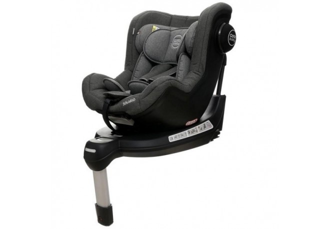Scaun auto Coto Baby Solario Melange Grey 360 grade ISOFIX 0-18 Kg